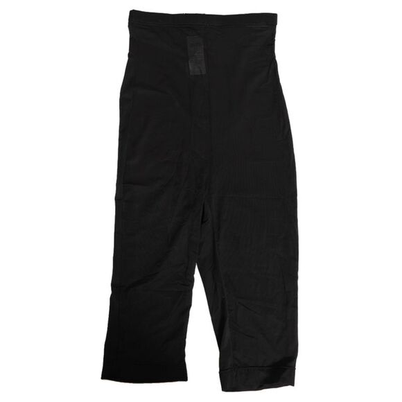 Dolce & Gabbana Black High Waist Tight Midi Trouser Women's Underwear